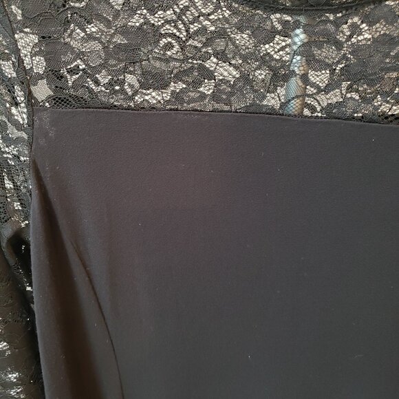 APT.9 Black dress w/Lace, Size:  XL - Picture 3 of 8